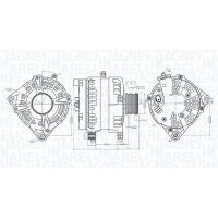 MAGNETI MARELLI 063731513010 Generator