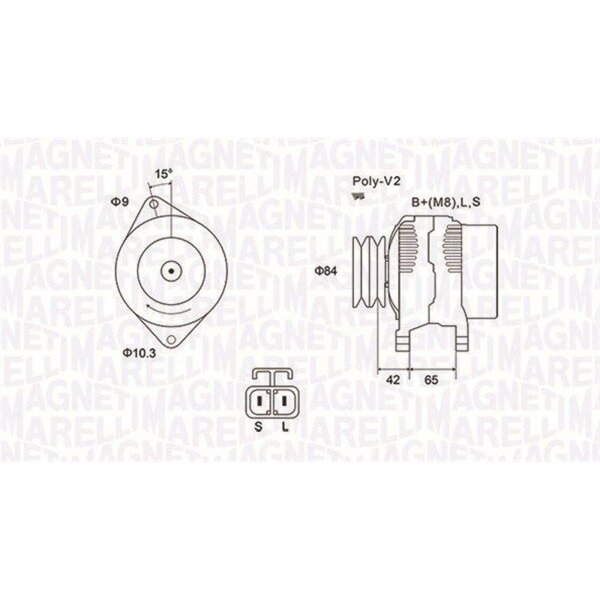 MAGNETI MARELLI 063731530010 Generator