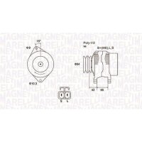 MAGNETI MARELLI 063731530010 Generator