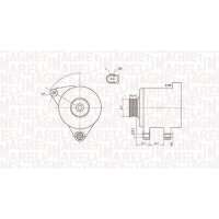 MAGNETI MARELLI 063731546010 Generator