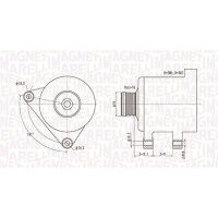 MAGNETI MARELLI 063731553010 Generator