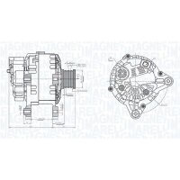 MAGNETI MARELLI 063731562010 Generator