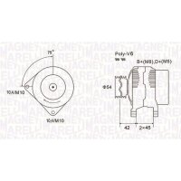 MAGNETI MARELLI 063731564010 Generator