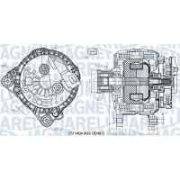 MAGNETI MARELLI 063731576710 Generator
