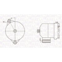 MAGNETI MARELLI 063731586010 Generator
