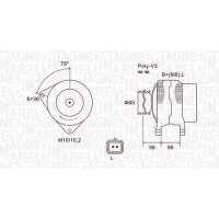 MAGNETI MARELLI 063731637010 Generator