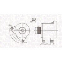 MAGNETI MARELLI 063731674010 Generator