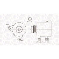 MAGNETI MARELLI 063731741010 Generator