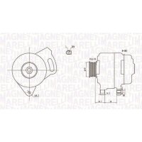 MAGNETI MARELLI 063731750010 Generator
