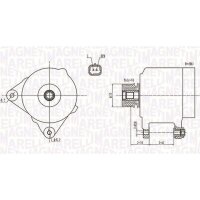 MAGNETI MARELLI 063731762010 Generator
