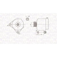 MAGNETI MARELLI 063731768010 Generator