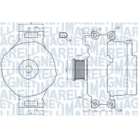 MAGNETI MARELLI 063731773010 Generator