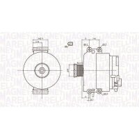MAGNETI MARELLI 063731774010 Generator