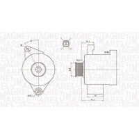 MAGNETI MARELLI 063731796010 Generator