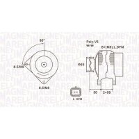 MAGNETI MARELLI 063731823010 Generator