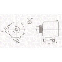 MAGNETI MARELLI 063731824010 Generator