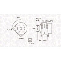 MAGNETI MARELLI 063731827010 Generator