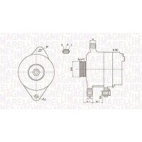 MAGNETI MARELLI 063731893010 Generator