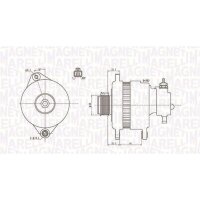 MAGNETI MARELLI 063731900010 Generator