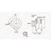 MAGNETI MARELLI 063731911010 Generator