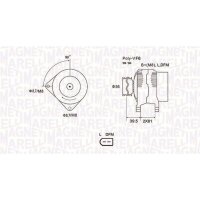 MAGNETI MARELLI 063731912010 Generator