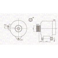 MAGNETI MARELLI 063731914010 Generator
