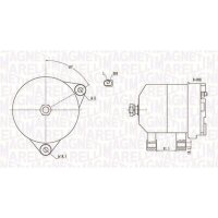 MAGNETI MARELLI 063731915010 Generator