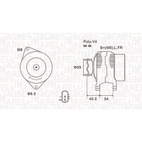 MAGNETI MARELLI 063731927010 Generator
