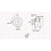 MAGNETI MARELLI 063731933010 Generator
