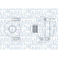 MAGNETI MARELLI 063731934010 Generator