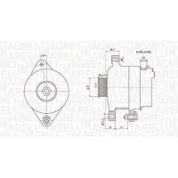 MAGNETI MARELLI 063731949010 Generator