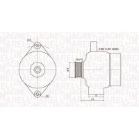MAGNETI MARELLI 063731952010 Generator