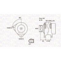 MAGNETI MARELLI 063731970010 Generator