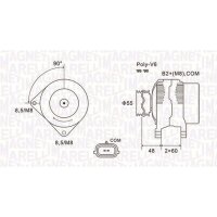 MAGNETI MARELLI 063731974010 Generator