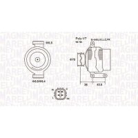 MAGNETI MARELLI 063731980010 Generator