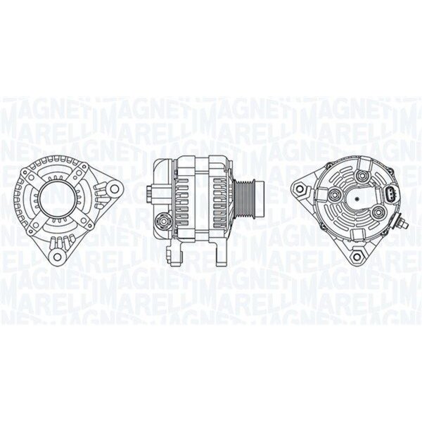 MAGNETI MARELLI 063731991010 Generator
