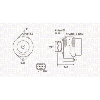 MAGNETI MARELLI 063731994010 Generator