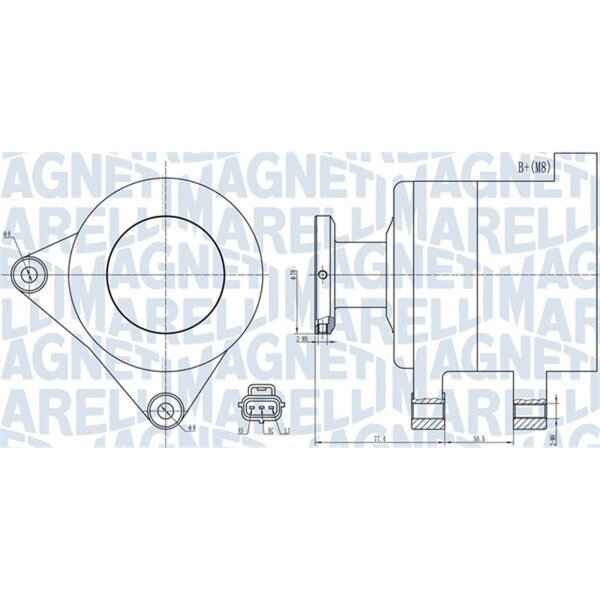 MAGNETI MARELLI 063731999010 Generator