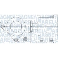 MAGNETI MARELLI 063731999010 Generator