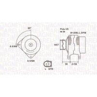 MAGNETI MARELLI 063732002010 Generator