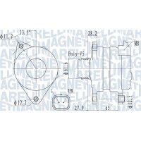 MAGNETI MARELLI 063732016010 Generator