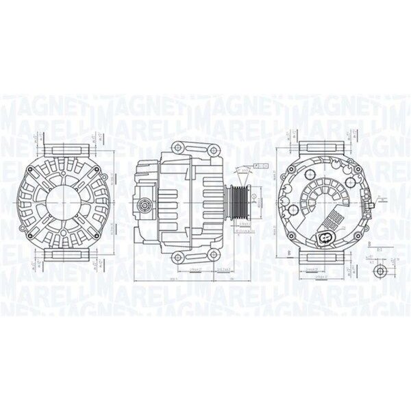 MAGNETI MARELLI 063732072010 Generator