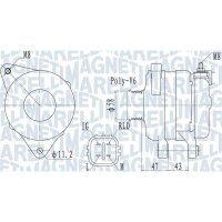 MAGNETI MARELLI 063732097010 Generator