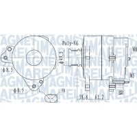 MAGNETI MARELLI 063732137010 Generator