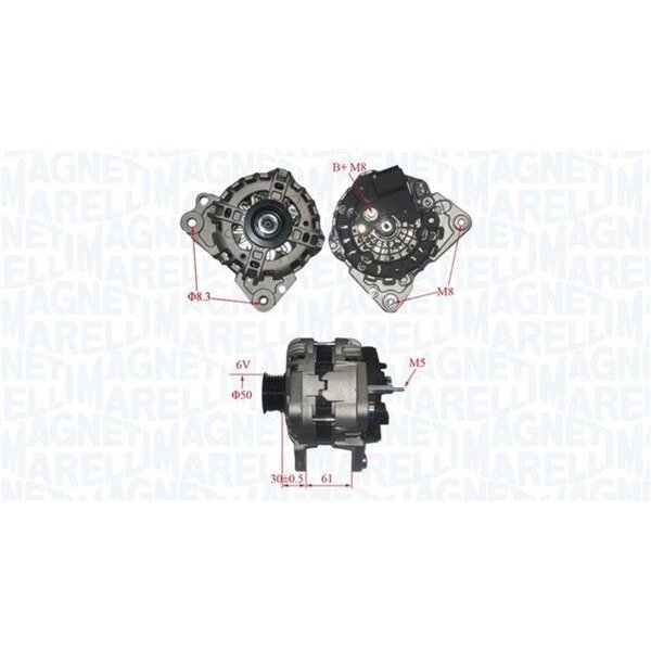 MAGNETI MARELLI 063735695010 Generator