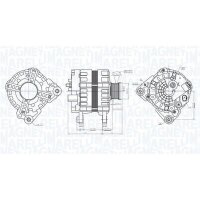 MAGNETI MARELLI 063736232010 Generator