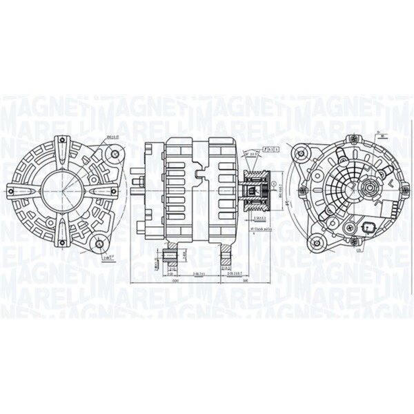 MAGNETI MARELLI 063736381010 Generator