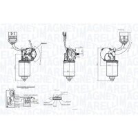 MAGNETI MARELLI 064300420010 Wischermotor
