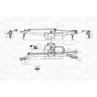 MAGNETI MARELLI 064352403010 Scheibenreinigungsanlage