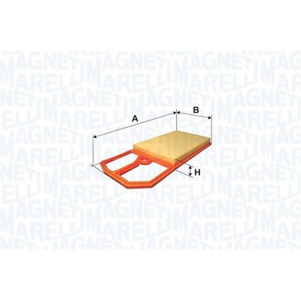 MAGNETI MARELLI 153071762497 Luftfilter